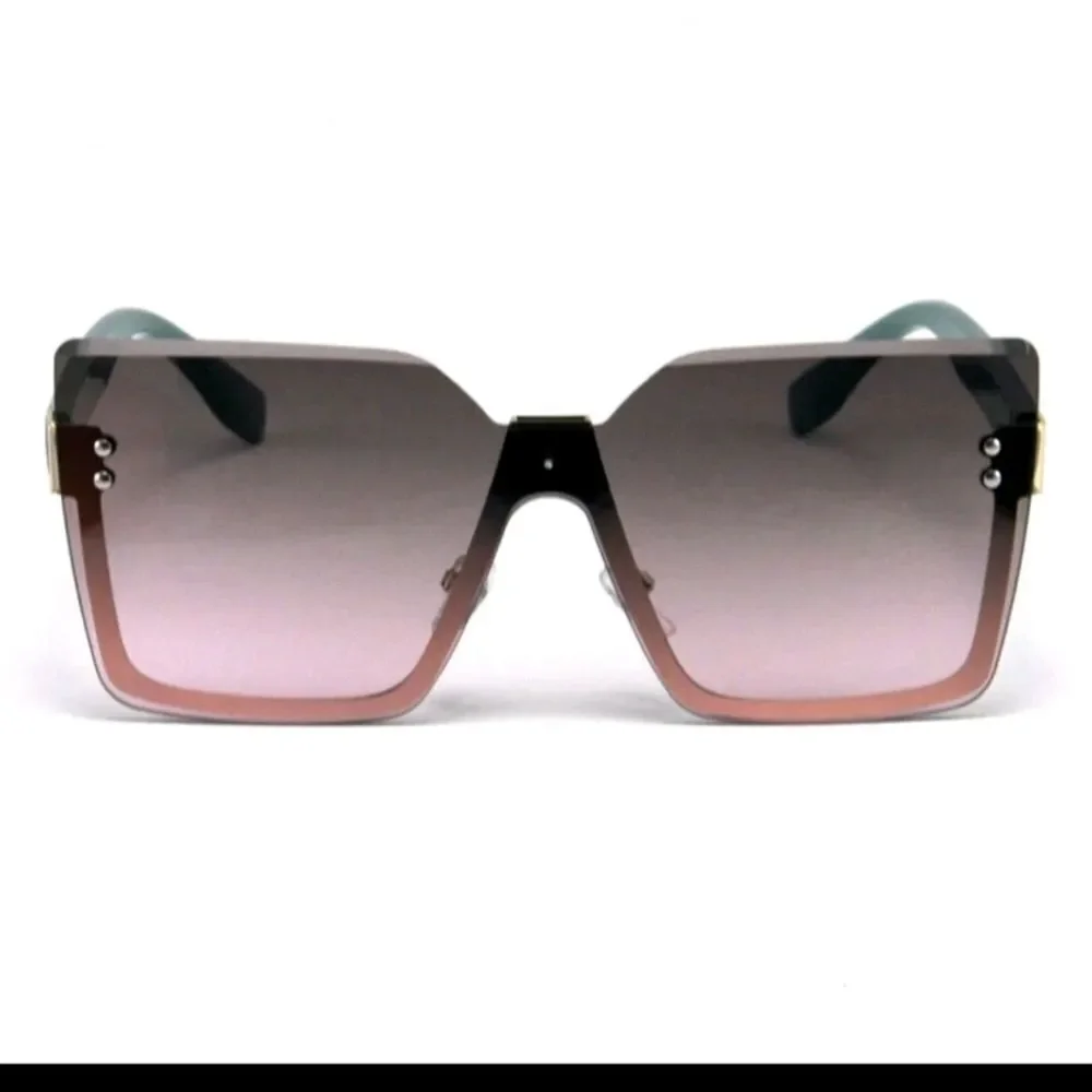 Fashionable Rimless Metal Frame Glasses